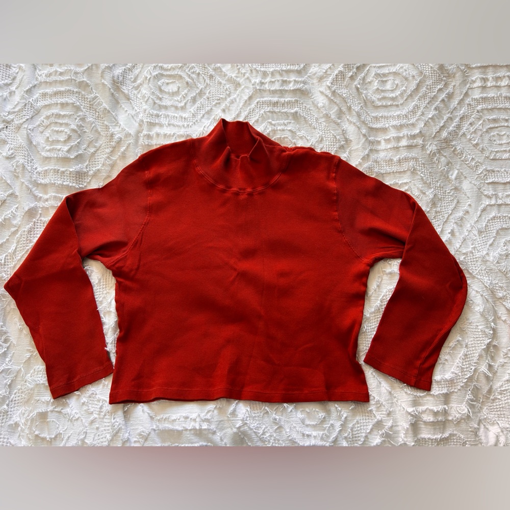 3X Big Bud Press Many Colours Mock Neck Long Sleeve Top